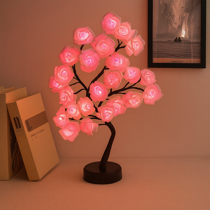 AuraRose™ – Różane Drzewko Pełne Blasku