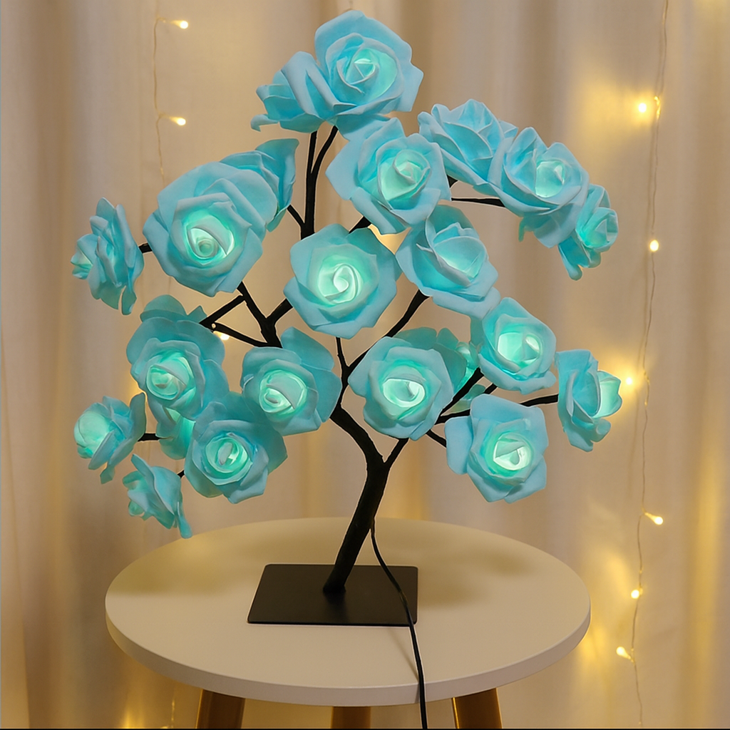 AuraRose™ – Różane Drzewko Pełne Blasku